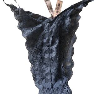 Victoria’s Secret Lace Thong Panty - Blue & Pink 2 Pack